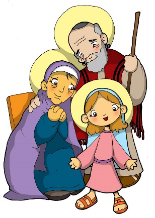 The parents of the Virgin Mary and grandparents of Jesus
